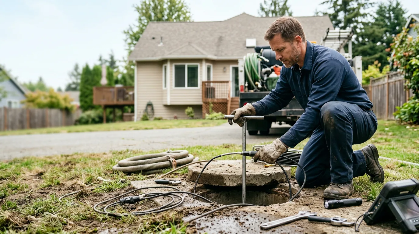Septic Tank Pumping in Deer Park, WA